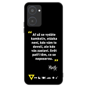 Obal pre Realme 10 4G - Kazma - SVĚT PATŘÍ TĚM, CO SE NEPOSEROU