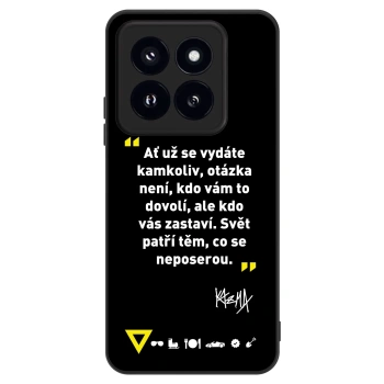 Obal pre Xiaomi 14 Pro - Kazma - SVĚT PATŘÍ TĚM, CO SE NEPOSEROU