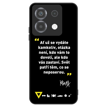 Obal pre Xiaomi Poco X6 - Kazma - SVĚT PATŘÍ TĚM, CO SE NEPOSEROU