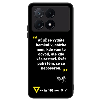 Obal pre Xiaomi Poco X6 Pro - Kazma - SVĚT PATŘÍ TĚM, CO SE NEPOSEROU
