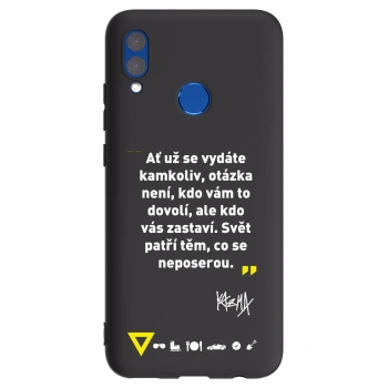 Obal pre Honor 10 Lite - Kazma - SVĚT PATŘÍ TĚM, CO SE NEPOSEROU