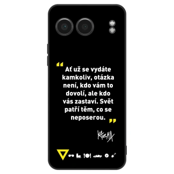 Obal pre OnePlus Nord 4 - Kazma - SVĚT PATŘÍ TĚM, CO SE NEPOSEROU
