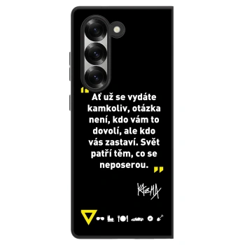 Obal pre Samsung Galaxy Z Fold6 5G - Kazma - SVĚT PATŘÍ TĚM, CO SE NEPOSEROU