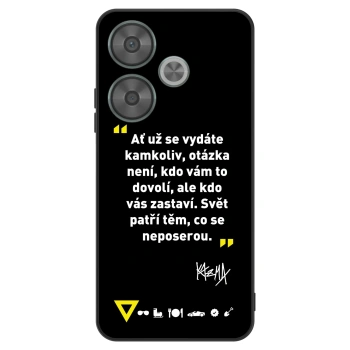 Obal pre Xiaomi Poco F6 - Kazma - SVĚT PATŘÍ TĚM, CO SE NEPOSEROU