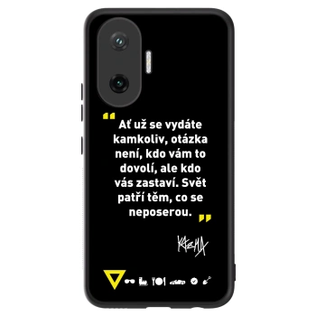 Obal pre Xiaomi Poco F7 5G - Kazma - SVĚT PATŘÍ TĚM, CO SE NEPOSEROU