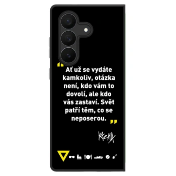 Obal pre Samsung Galaxy Z Fold7 5G - Kazma - SVĚT PATŘÍ TĚM, CO SE NEPOSEROU