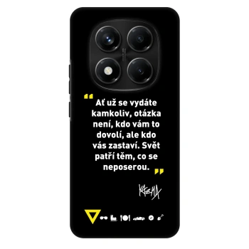 Obal pre Xiaomi Redmi Note 14 Pro+ 5G - Kazma - SVĚT PATŘÍ TĚM, CO SE NEPOSEROU