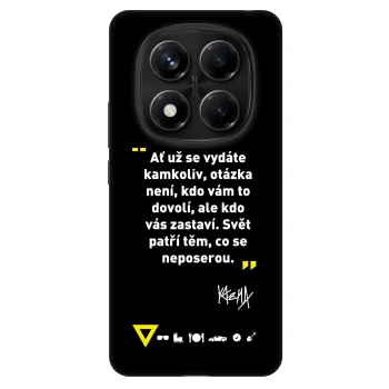 Obal pre Xiaomi Redmi Note 14 Pro 5G - Kazma - SVĚT PATŘÍ TĚM, CO SE NEPOSEROU