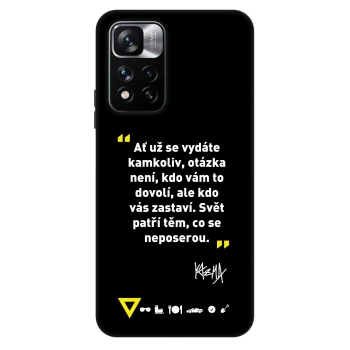 Obal pre Xiaomi Redmi Note 11 Pro - Kazma - SVĚT PATŘÍ TĚM, CO SE NEPOSEROU