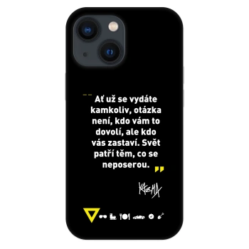 Obal pre Apple iPhone 13 mini - Kazma - SVĚT PATŘÍ TĚM, CO SE NEPOSEROU