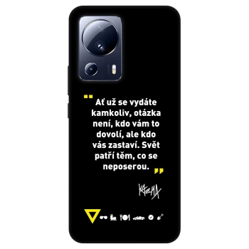 Obal pre Xiaomi 13 Lite - Kazma - SVĚT PATŘÍ TĚM, CO SE NEPOSEROU