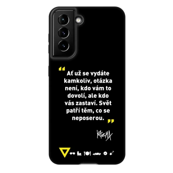 Obal pre Samsung Galaxy S22 5G - Kazma - SVĚT PATŘÍ TĚM, CO SE NEPOSEROU