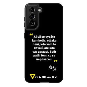 Obal pre Samsung Galaxy S21 5G G991B - Kazma - SVĚT PATŘÍ TĚM, CO SE NEPOSEROU