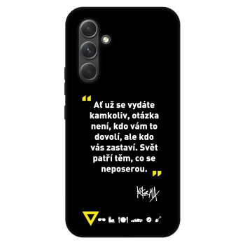 Obal pre Samsung Galaxy A54 5G A546B - Kazma - SVĚT PATŘÍ TĚM, CO SE NEPOSEROU
