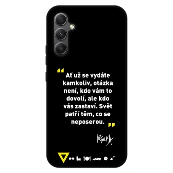 Obal pre Samsung Galaxy A34 5G A346B - Kazma - SVĚT PATŘÍ TĚM, CO SE NEPOSEROU