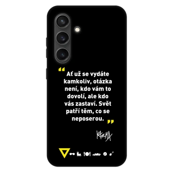 Obal pre Samsung Galaxy S24 S921B 5G - Kazma - SVĚT PATŘÍ TĚM, CO SE NEPOSEROU