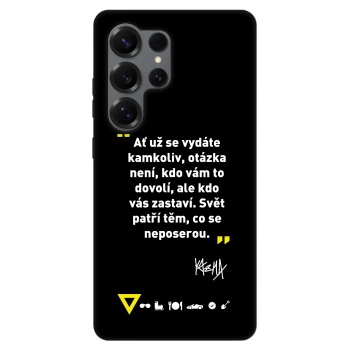 Obal pre Samsung Galaxy S25 Ultra 5G - Kazma - SVĚT PATŘÍ TĚM, CO SE NEPOSEROU