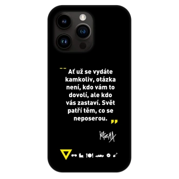 Obal pre Apple iPhone 13 Pro - Kazma - SVĚT PATŘÍ TĚM, CO SE NEPOSEROU