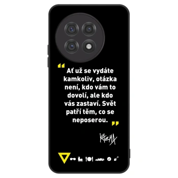 Obal pre OnePlus 13R 5G - Kazma - SVĚT PATŘÍ TĚM, CO SE NEPOSEROU