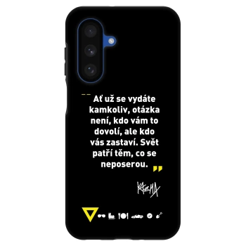 Obal pre Samsung Galaxy A17 5G - Kazma - SVĚT PATŘÍ TĚM, CO SE NEPOSEROU