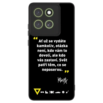 Obal pre Motorola Moto G86 Power 5G - Kazma - SVĚT PATŘÍ TĚM, CO SE NEPOSEROU