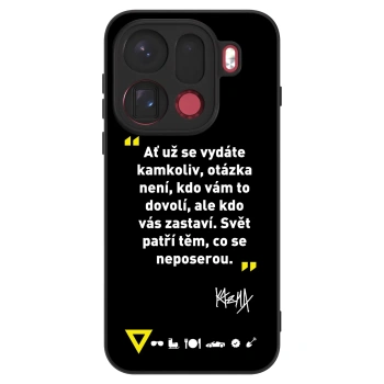 Obal pre OPPO Find X9 Pro - Kazma - SVĚT PATŘÍ TĚM, CO SE NEPOSEROU