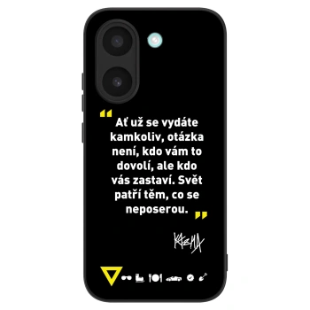 Obal pre Xiaomi Poco X8 Pro - Kazma - SVĚT PATŘÍ TĚM, CO SE NEPOSEROU