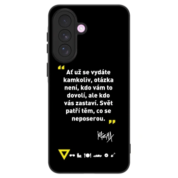 Obal pre Samsung Galaxy A57 5G - Kazma - SVĚT PATŘÍ TĚM, CO SE NEPOSEROU