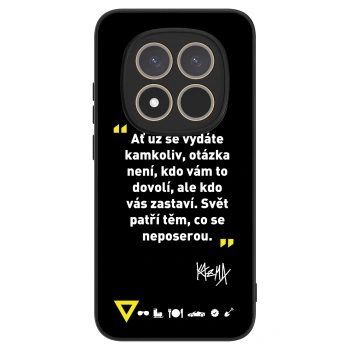 Picasee ULTIMATE CASE pro Xiaomi Redmi Note 15 Pro 5G - Kazma - SVĚT PATŘÍ TĚM, CO SE NEPOSEROU