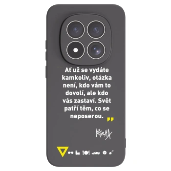 Obal pre Xiaomi Redmi Note 15 Pro 5G - Kazma - SVĚT PATŘÍ TĚM, CO SE NEPOSEROU