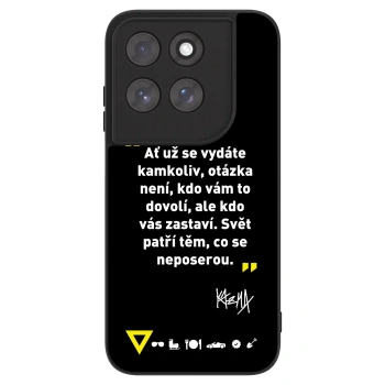 Obal pre Motorola Moto G77 - Kazma - SVĚT PATŘÍ TĚM, CO SE NEPOSEROU