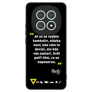 Obal pre Xiaomi Redmi Note 15 5G - Kazma - SVĚT PATŘÍ TĚM, CO SE NEPOSEROU