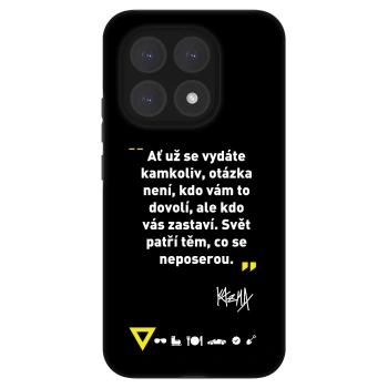Obal pre Xiaomi 15T - Kazma - SVĚT PATŘÍ TĚM, CO SE NEPOSEROU