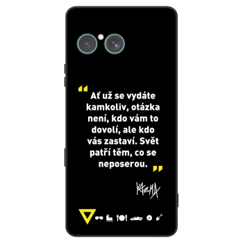 Obal pre Sony Xperia 10 VII - Kazma - SVĚT PATŘÍ TĚM, CO SE NEPOSEROU