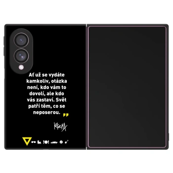 Obal pre Samsung Galaxy Z Fold8 5G - Kazma - SVĚT PATŘÍ TĚM, CO SE NEPOSEROU