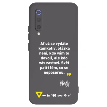 Obal pre Xiaomi Mi 9 SE - Kazma - SVĚT PATŘÍ TĚM, CO SE NEPOSEROU