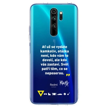 Obal pre Xiaomi Redmi Note 8 Pro - Kazma - SVĚT PATŘÍ TĚM, CO SE NEPOSEROU