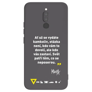 Obal pre Xiaomi Redmi 8 - Kazma - SVĚT PATŘÍ TĚM, CO SE NEPOSEROU