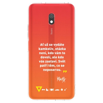 Obal pre Xiaomi Redmi 8A - Kazma - SVĚT PATŘÍ TĚM, CO SE NEPOSEROU