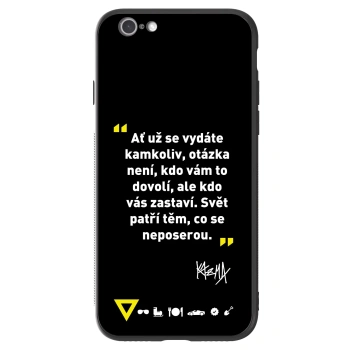 Obal pre Apple iPhone 6/6S - Kazma - SVĚT PATŘÍ TĚM, CO SE NEPOSEROU