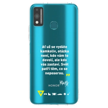 Obal pre Honor 9X Lite - Kazma - SVĚT PATŘÍ TĚM, CO SE NEPOSEROU
