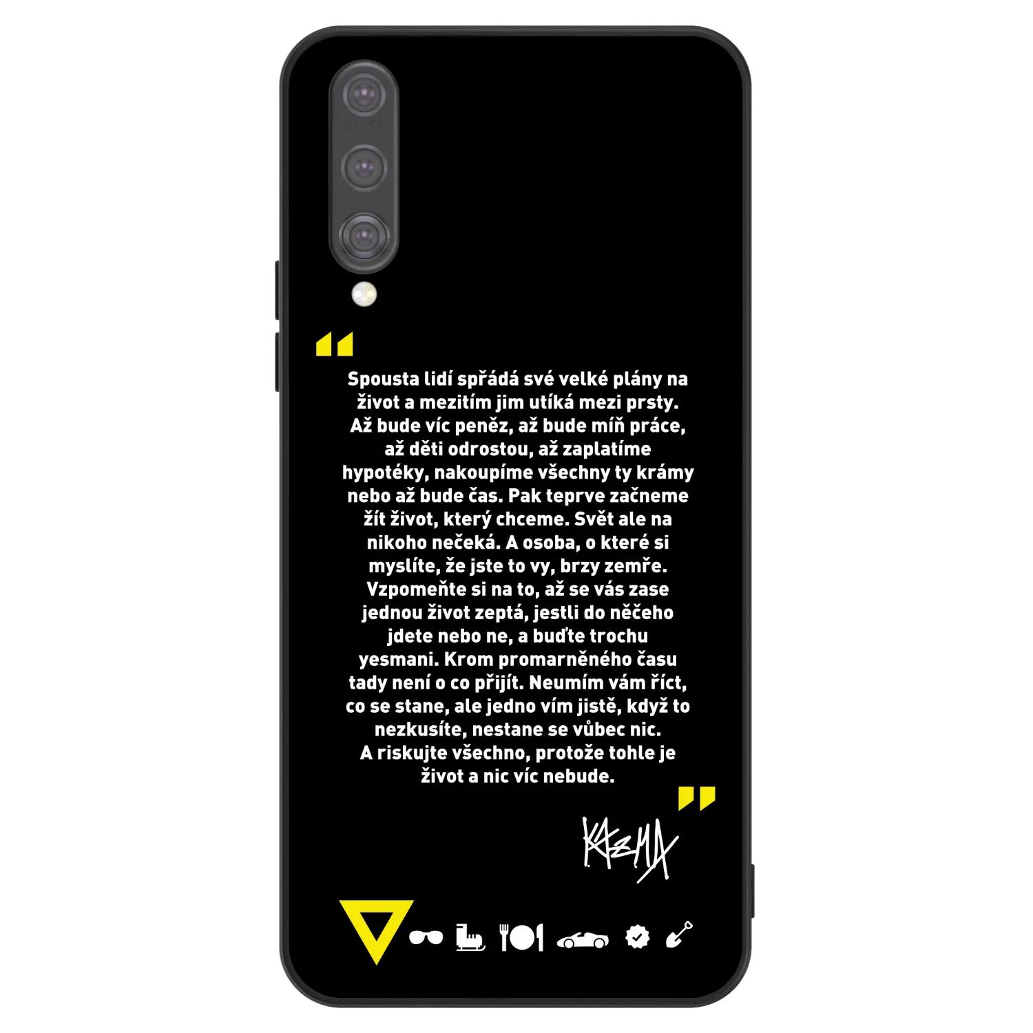 Picasee ULTIMATE CASE pro Huawei P20 Pro - Kazma - BUĎTE TROCHU YESMANI