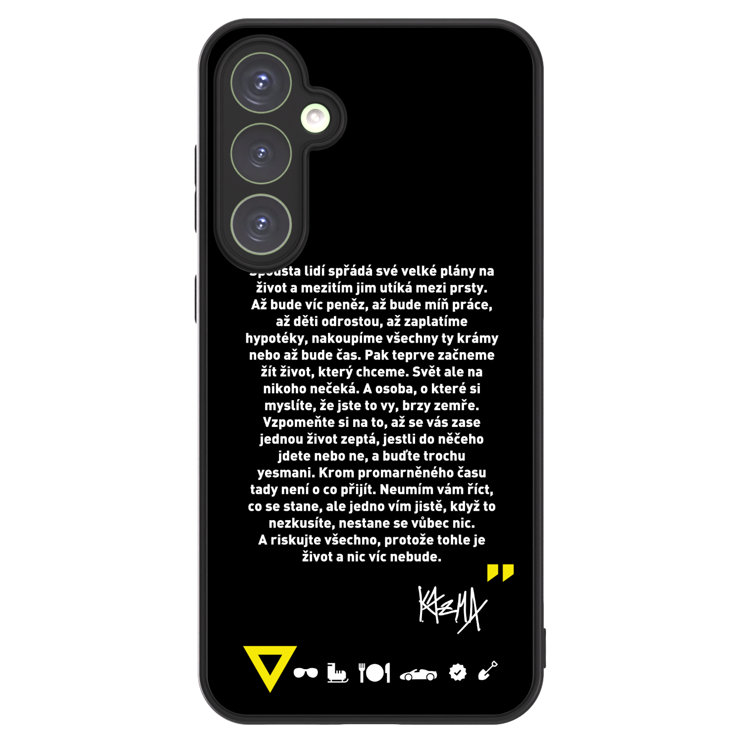 Picasee ULTIMATE CASE PowerShare pro Samsung Galaxy S23 FE S711B - Kazma - BUĎTE TROCHU YESMANI