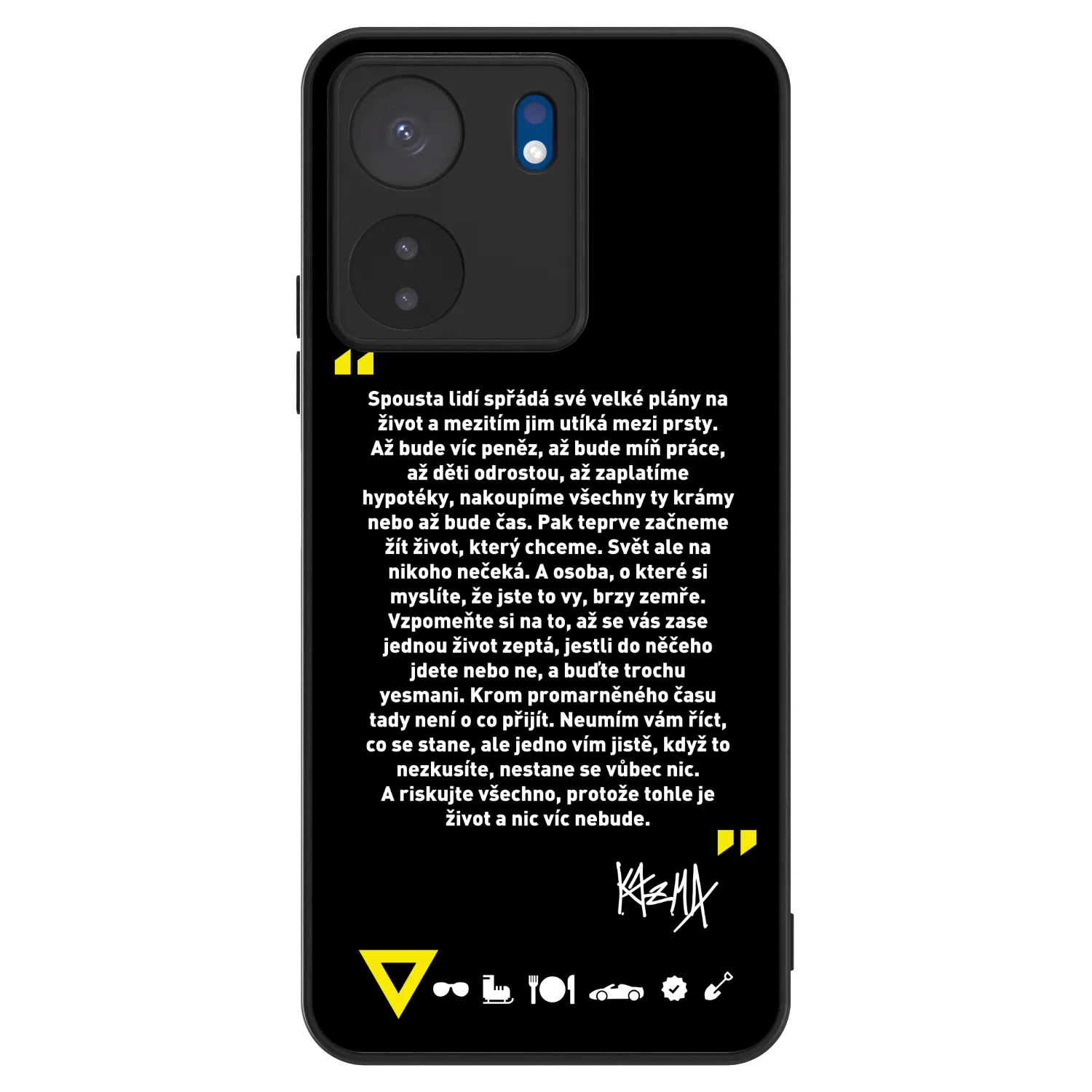 ULTIMATE CASE pro Xiaomi Redmi 13C 4G - Kazma - BUĎTE TROCHU YESMANI