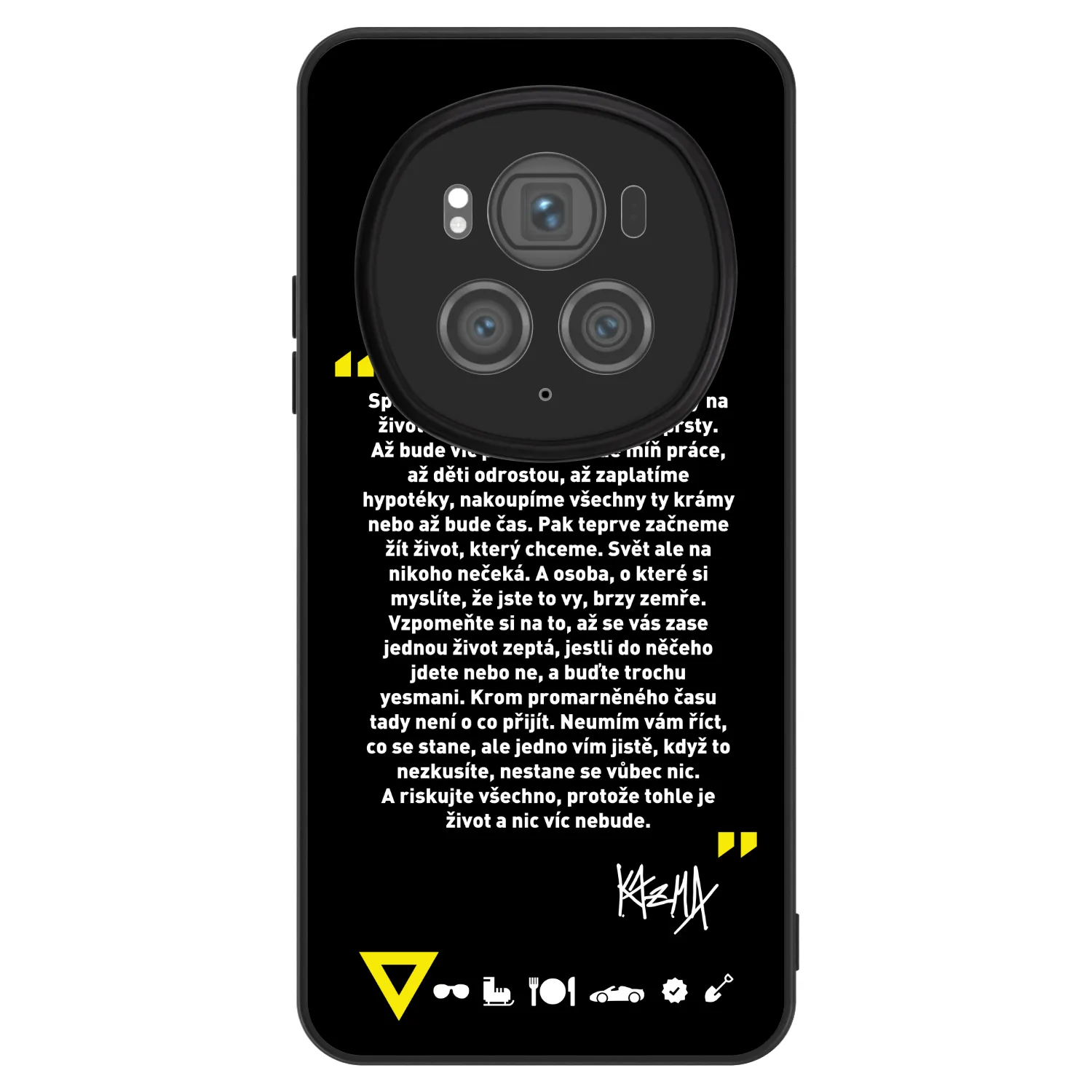 Picasee ULTIMATE CASE pro Honor Magic6 Pro - Kazma - BUĎTE TROCHU YESMANI