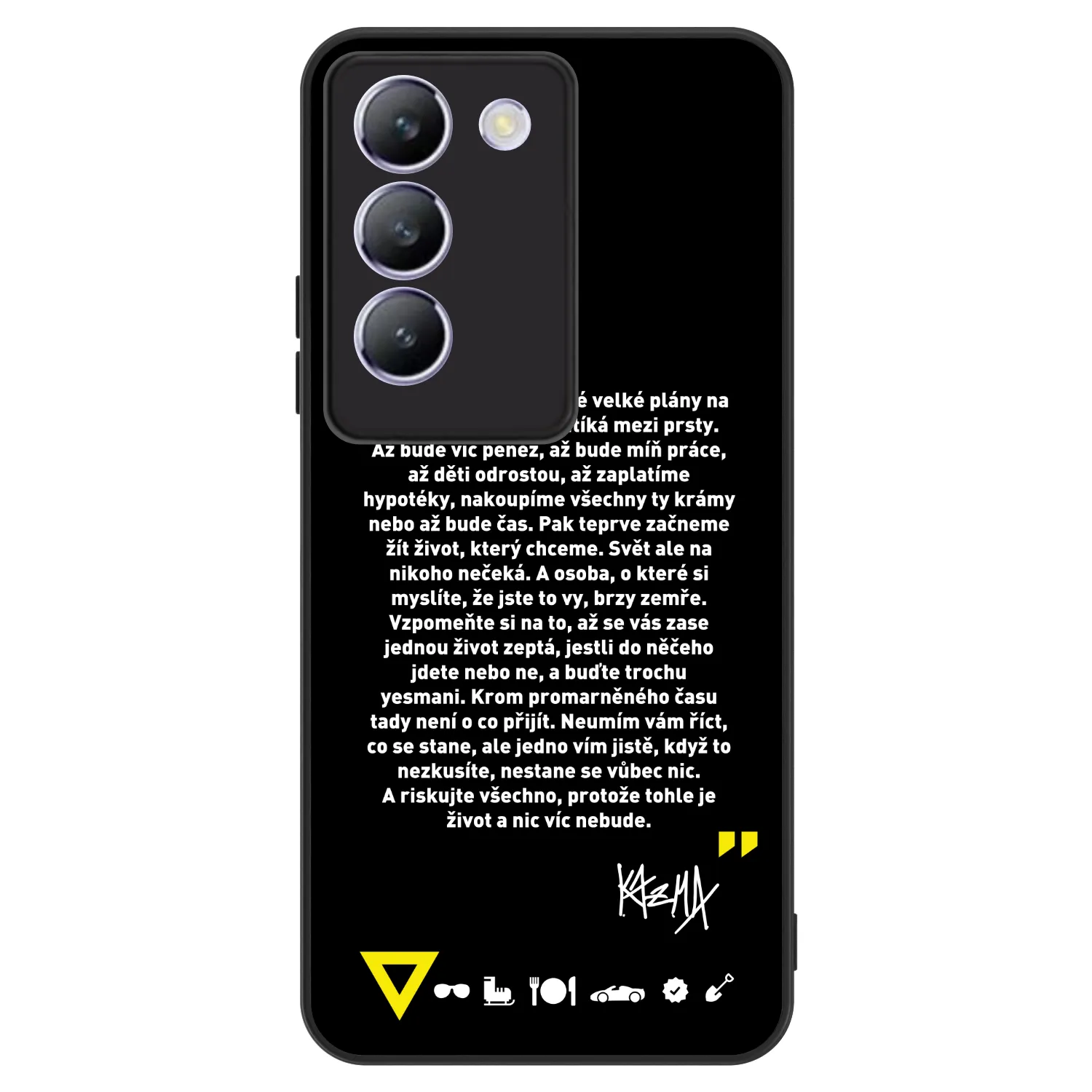 Picasee ULTIMATE CASE pro Vivo V40 SE 5G - Kazma - BUĎTE TROCHU YESMANI