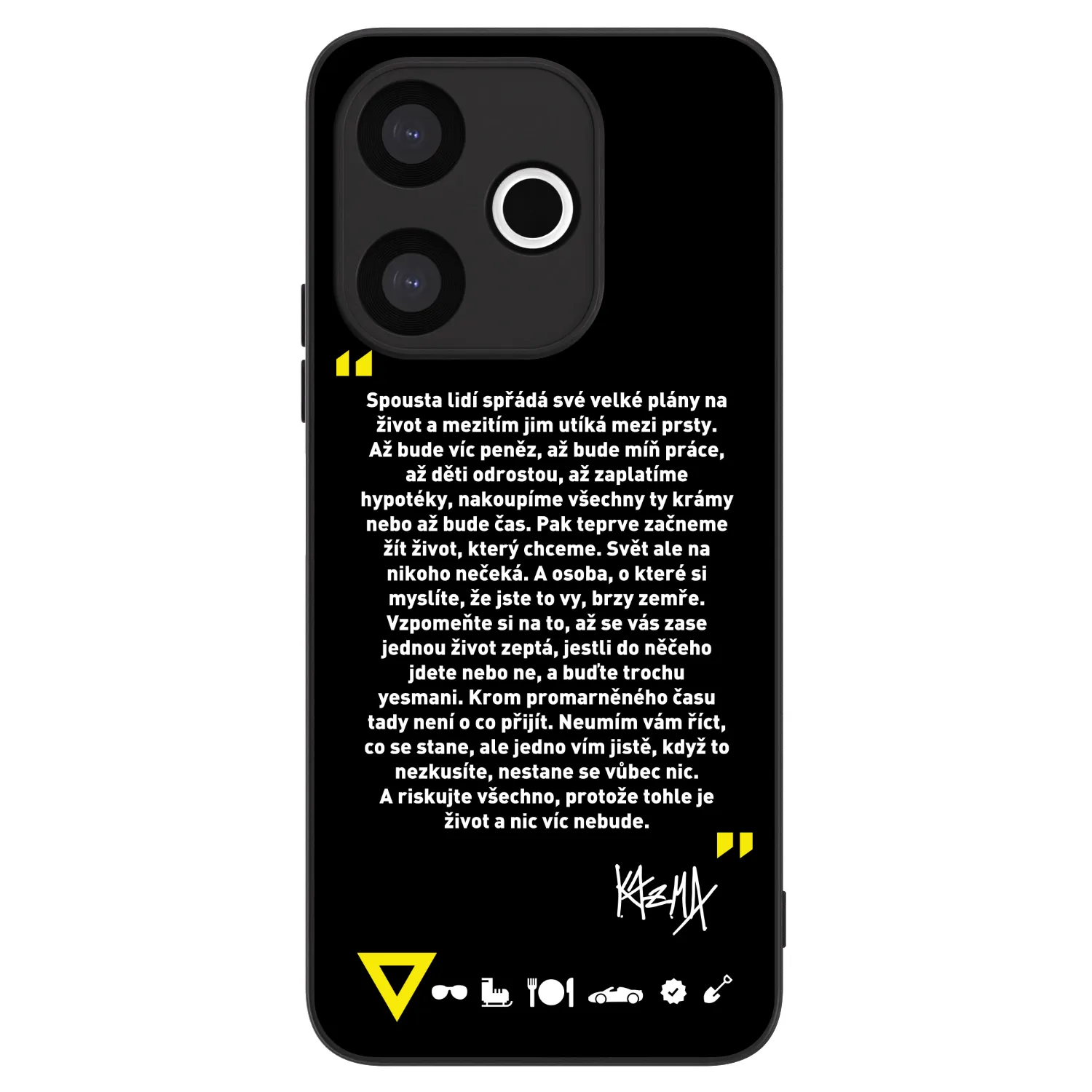 ULTIMATE CASE pro Xiaomi Redmi 13 4G - Kazma - BUĎTE TROCHU YESMANI