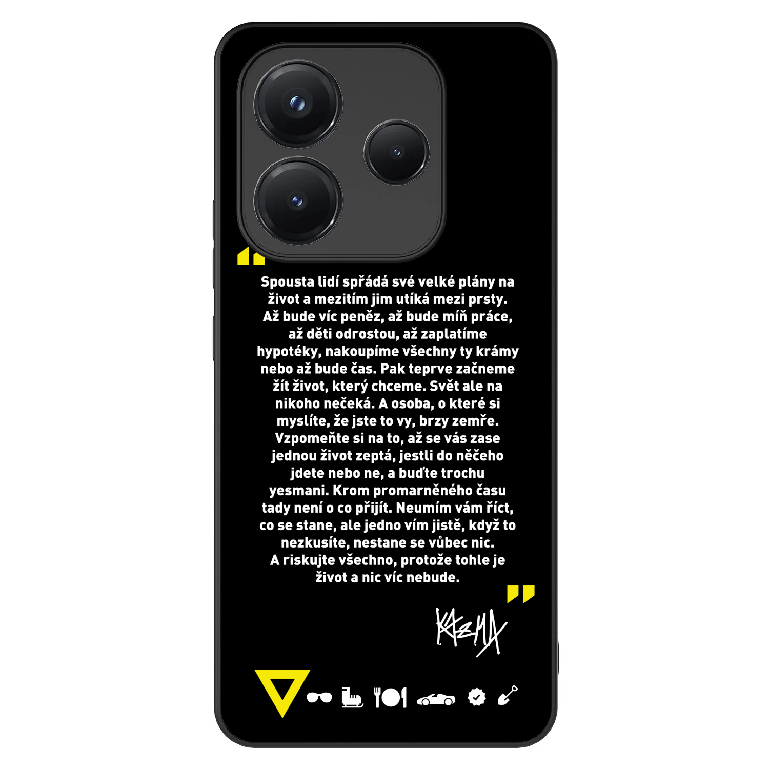 ULTIMATE CASE pro Xiaomi Redmi Note 14 5G - Kazma - BUĎTE TROCHU YESMANI
