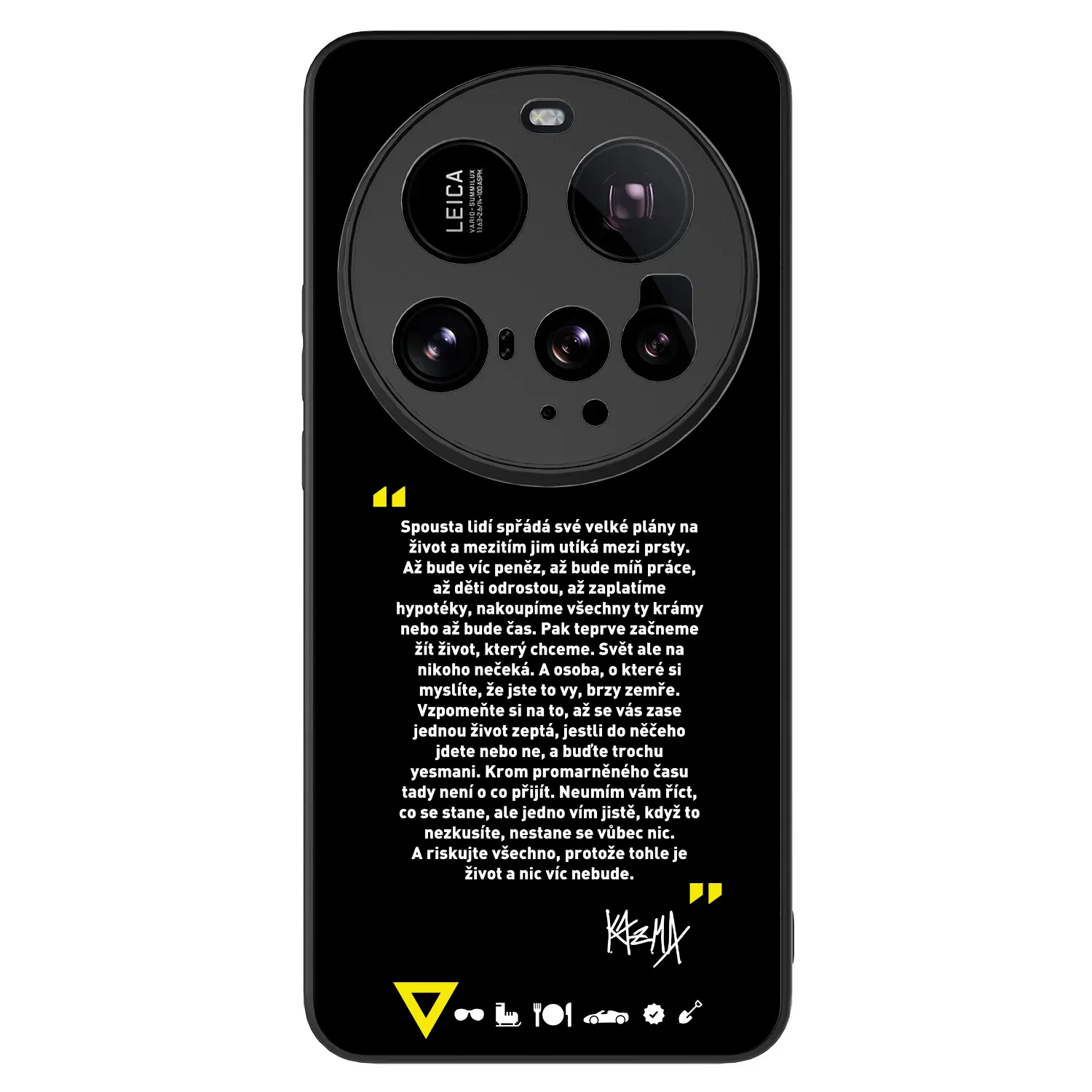 Picasee ULTIMATE CASE pro Xiaomi 15 Ultra - Kazma - BUĎTE TROCHU YESMANI