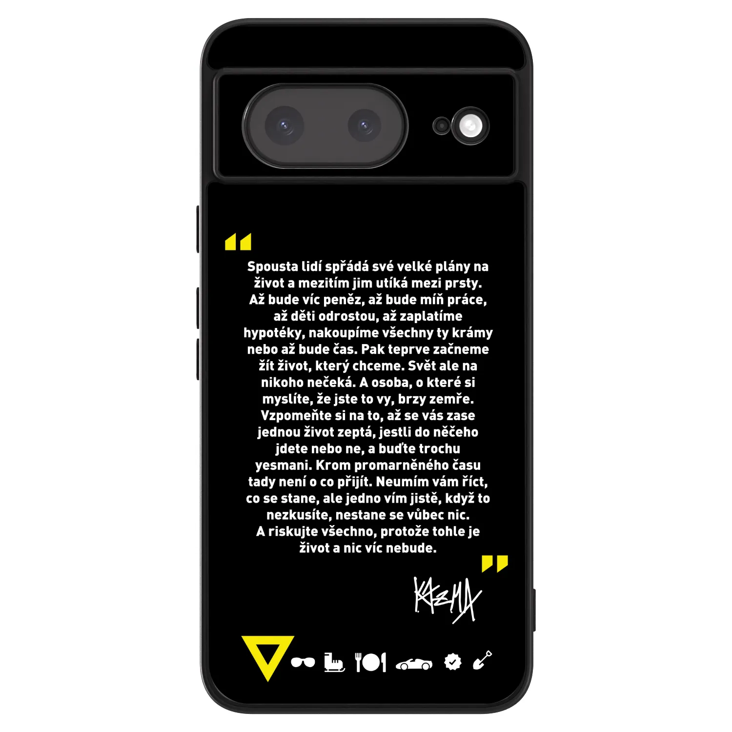 Picasee ULTIMATE CASE pro Google Pixel 8a - Kazma - BUĎTE TROCHU YESMANI